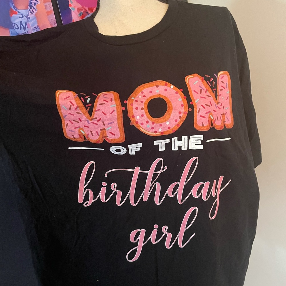Donut themed birthday shirt